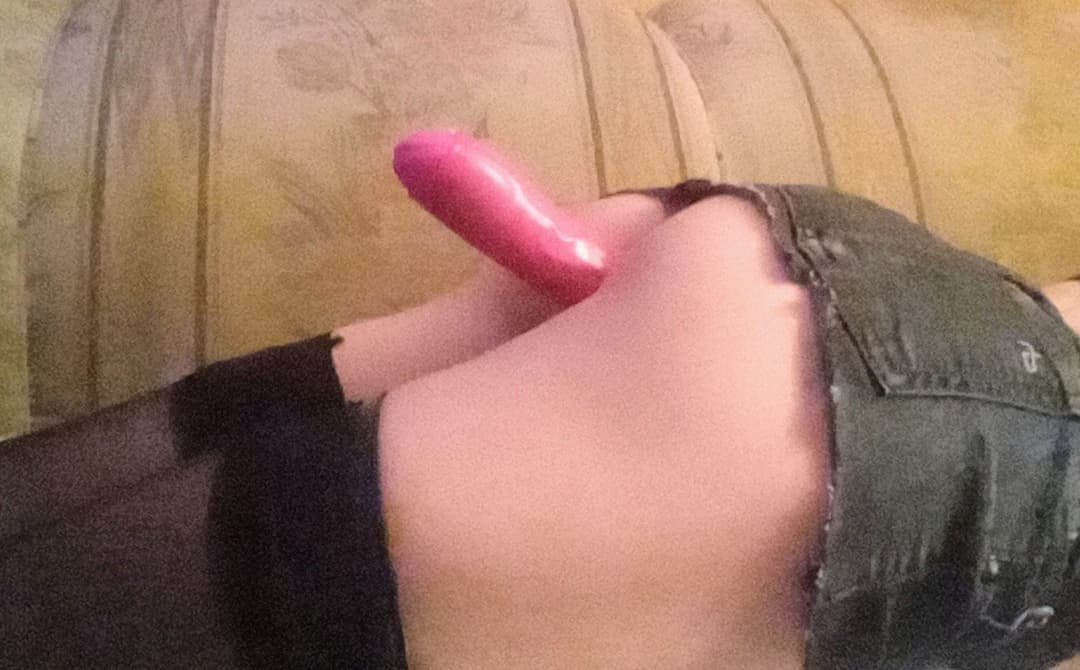 Broken Sissy Femboy Fucking ass with dildo deep.