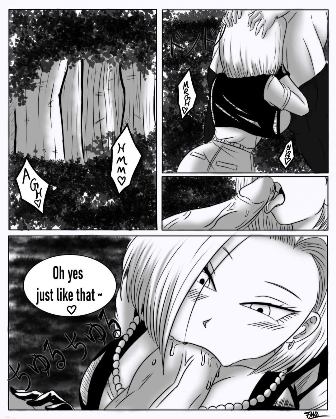 DBZ Hentai Comic Second Round