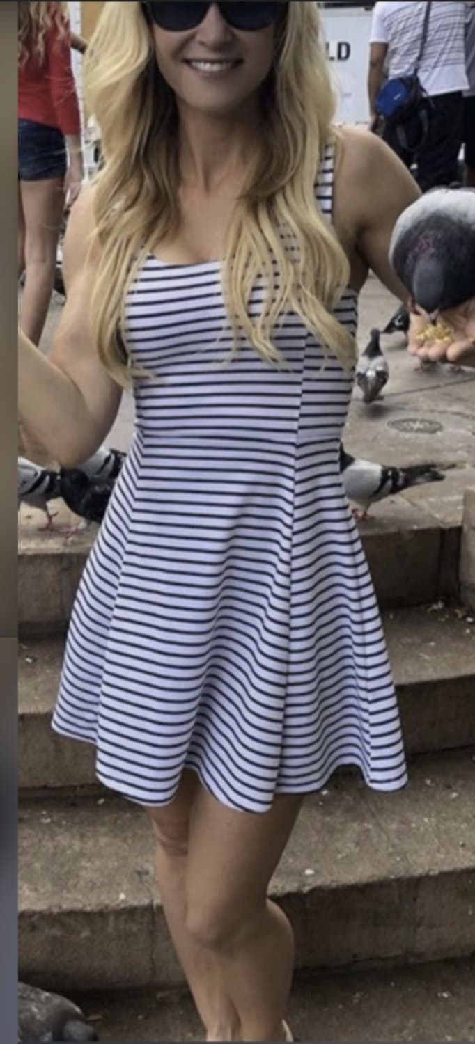 Traci, Soccer Mom, 39, nurse, gets random and lesbian. at Orlando airport hotel bar as records