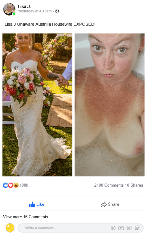 Lisa J. REPOST/SHARE/ MAKE LISA WEBWHORE!