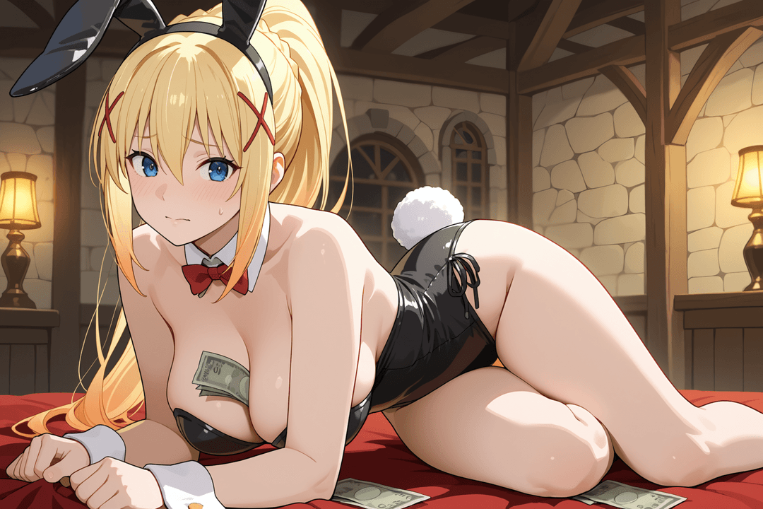KonoSuba - Darkness - Bunny Suit Ecchi Image Set