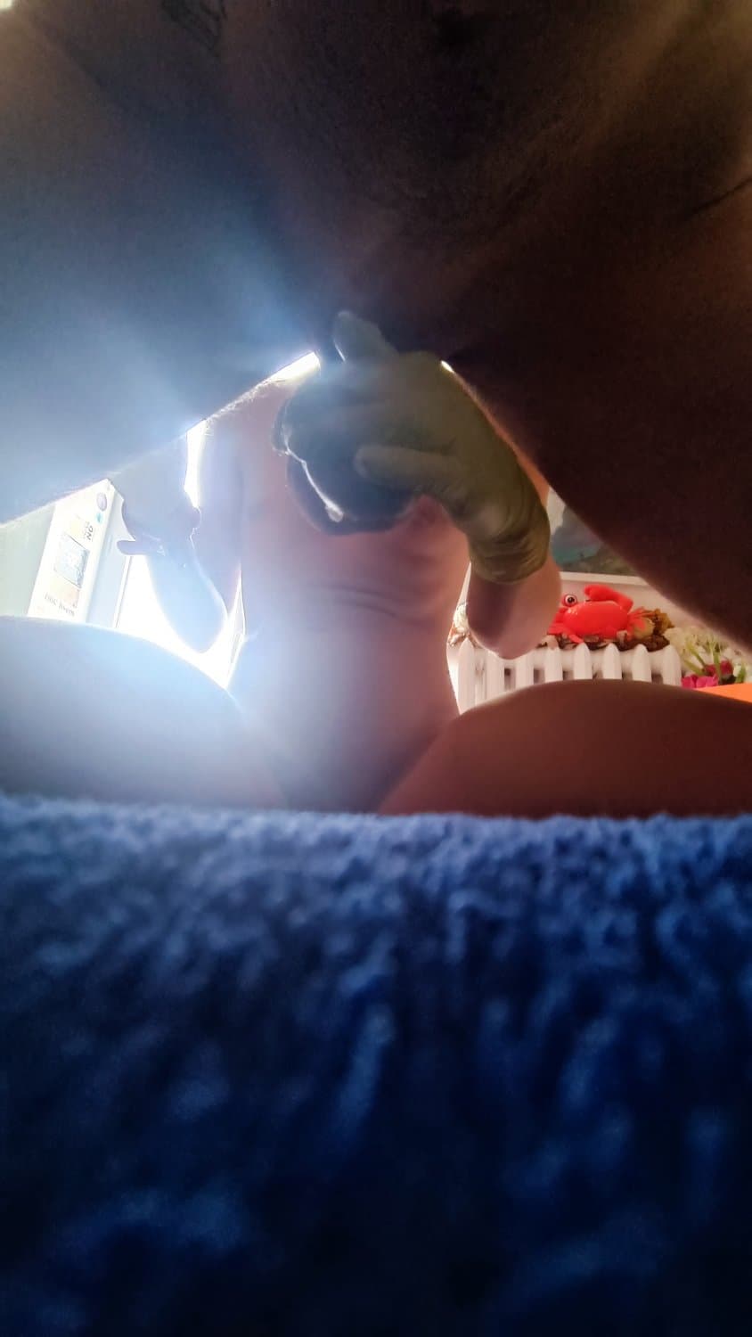 I get feminized by my Niece for allowing me to play with her body and pussy. Femdom???