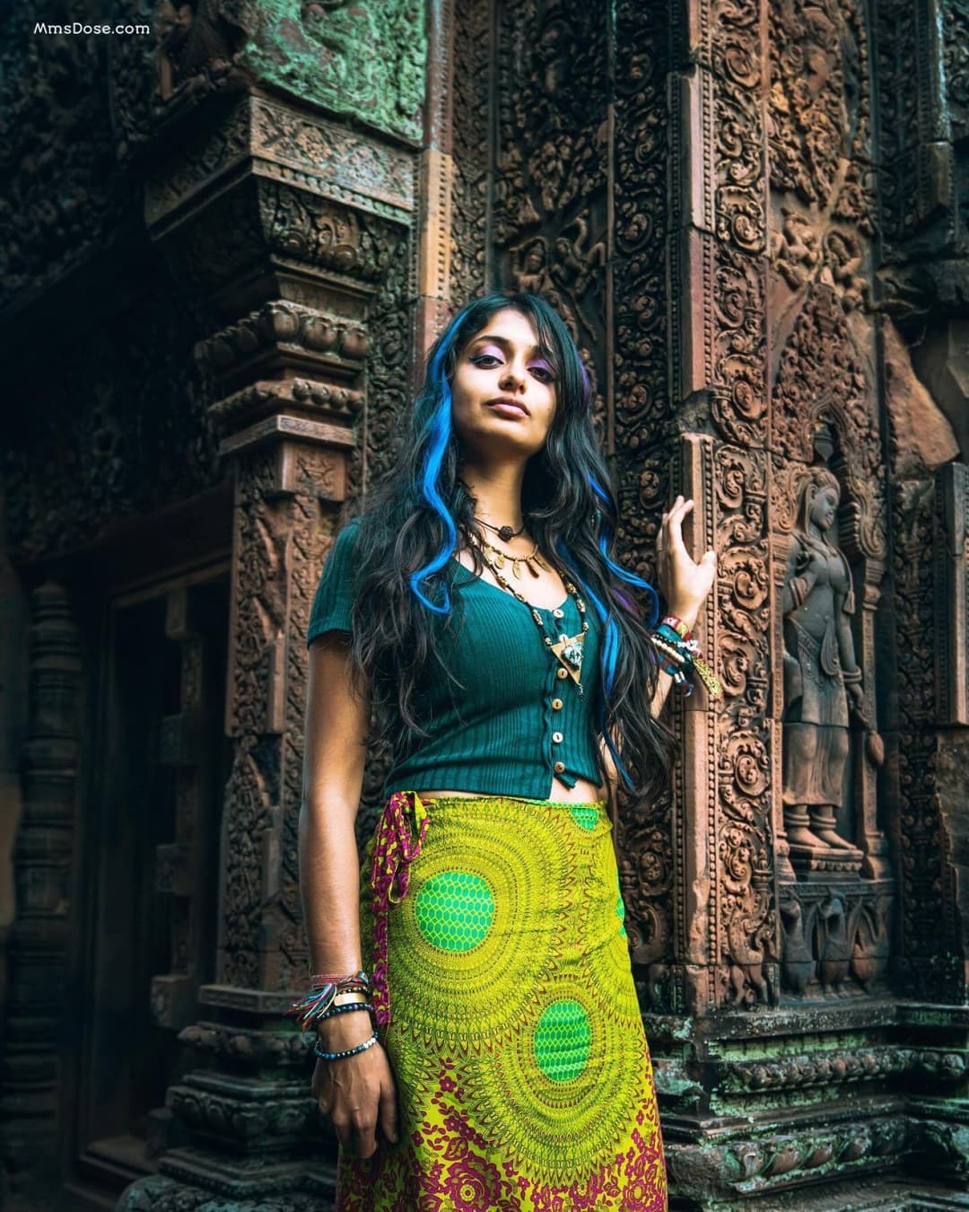 Beautiful NRI Enjoying Bali