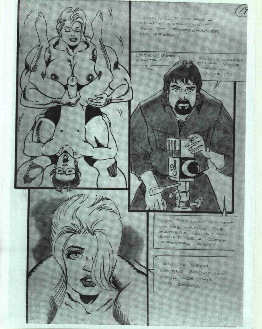 Naked bodybuilding photoshoot