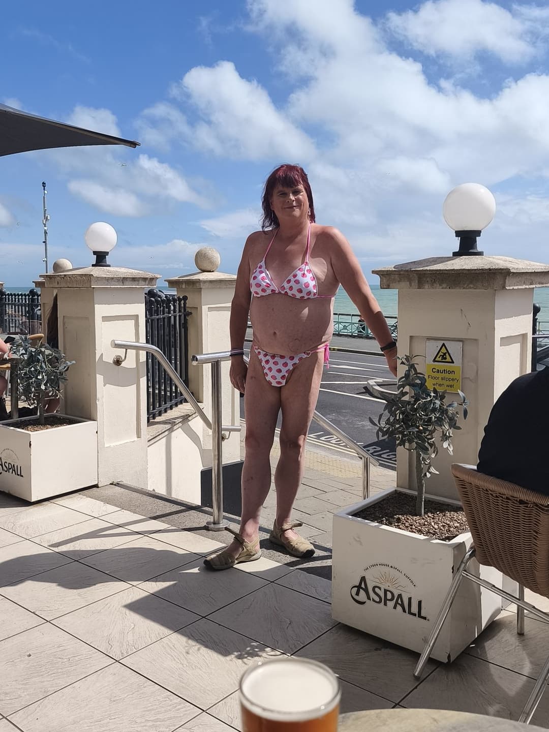 Brighton 2025 bikini pics (beach and Legends bar)