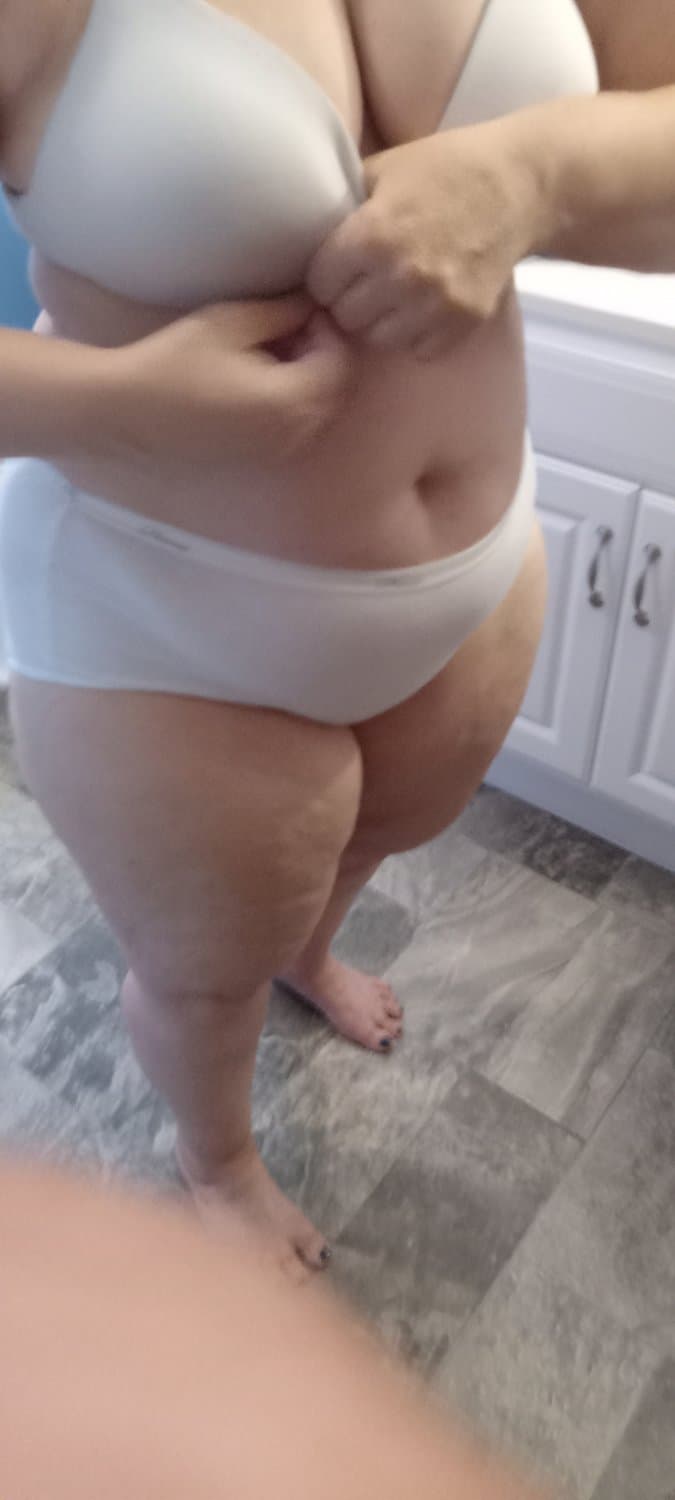 Bra and granny panties