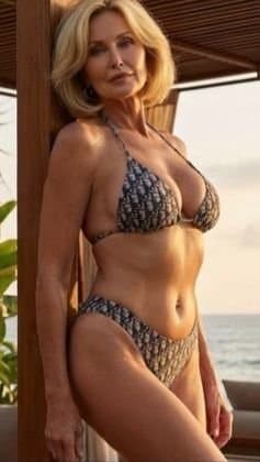 Classy mature AI beauty Part 2