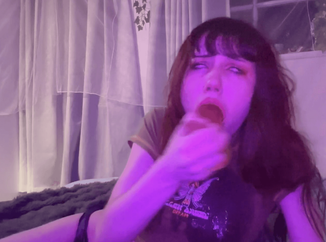 Goth Slut Cums From Fucking Her THROAT + More