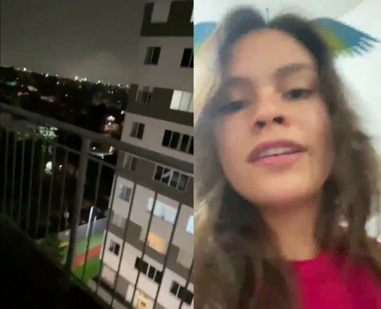 A mina meteu uma siririca no meio de um terremoto kkkkkkk