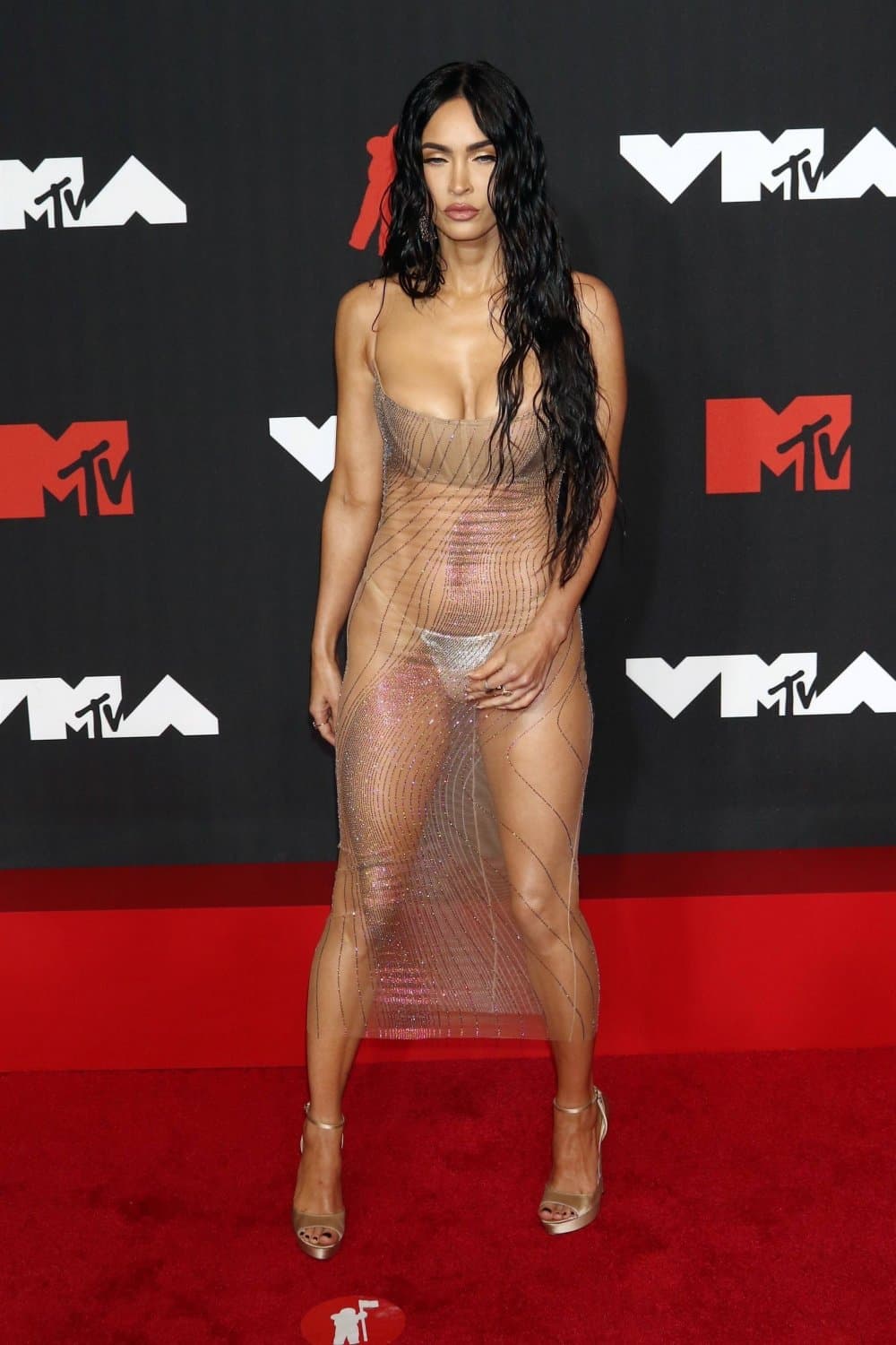 Megan Fox - 2021/09 /12 attending the MTV music awards in Brooklyn, New York