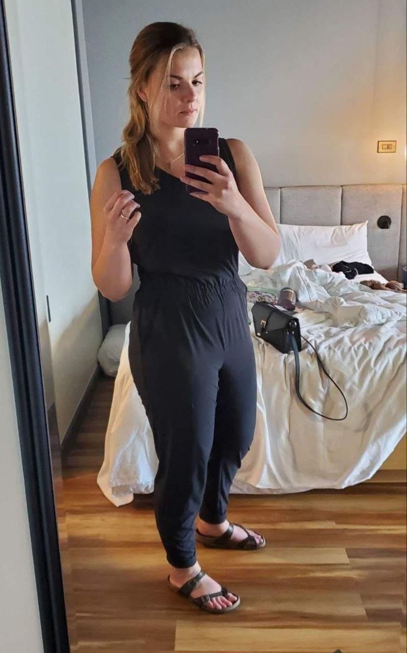 34DD wife loves to show off her goods .