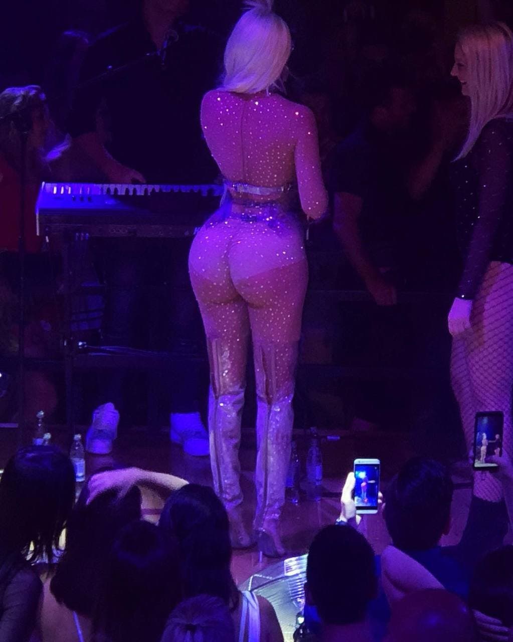 Famous Serbian singer Jelena