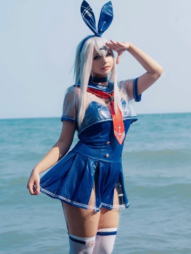 Bunny Girl Anchor Cosplay (Nikke)