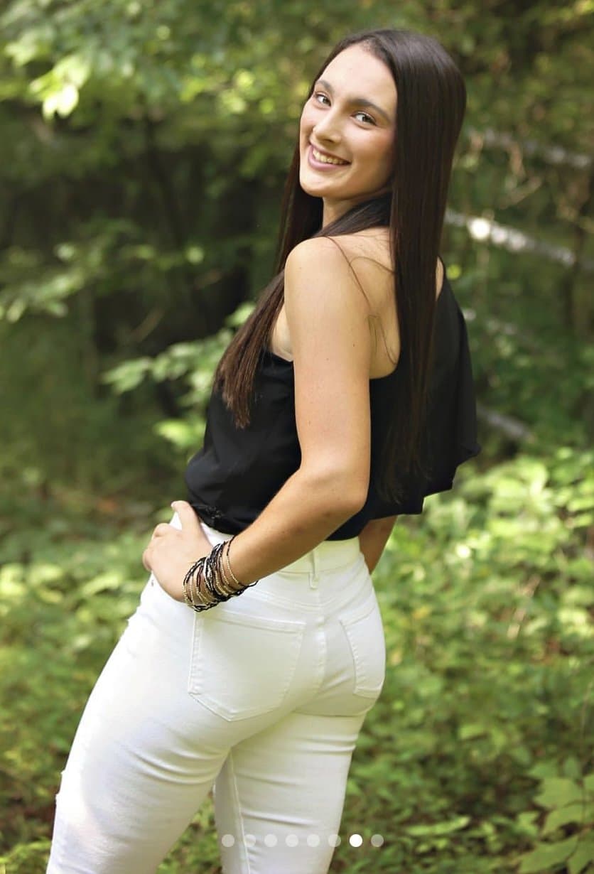 Erika is a pretty teen cum sock