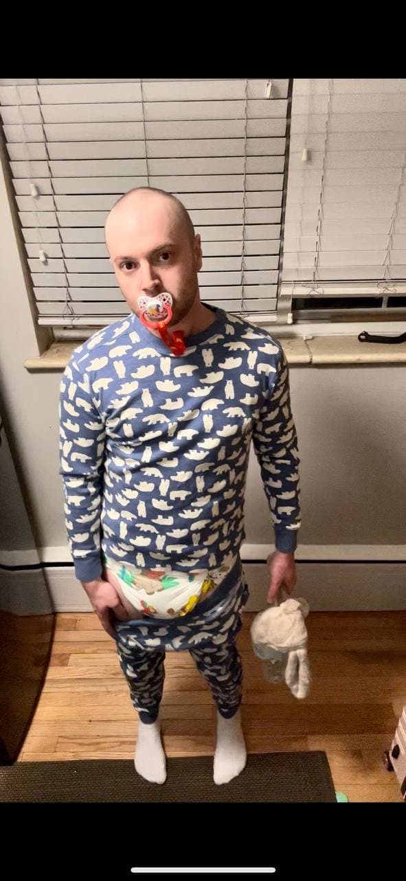 Kevin Flynn diaper boy for @lesles5