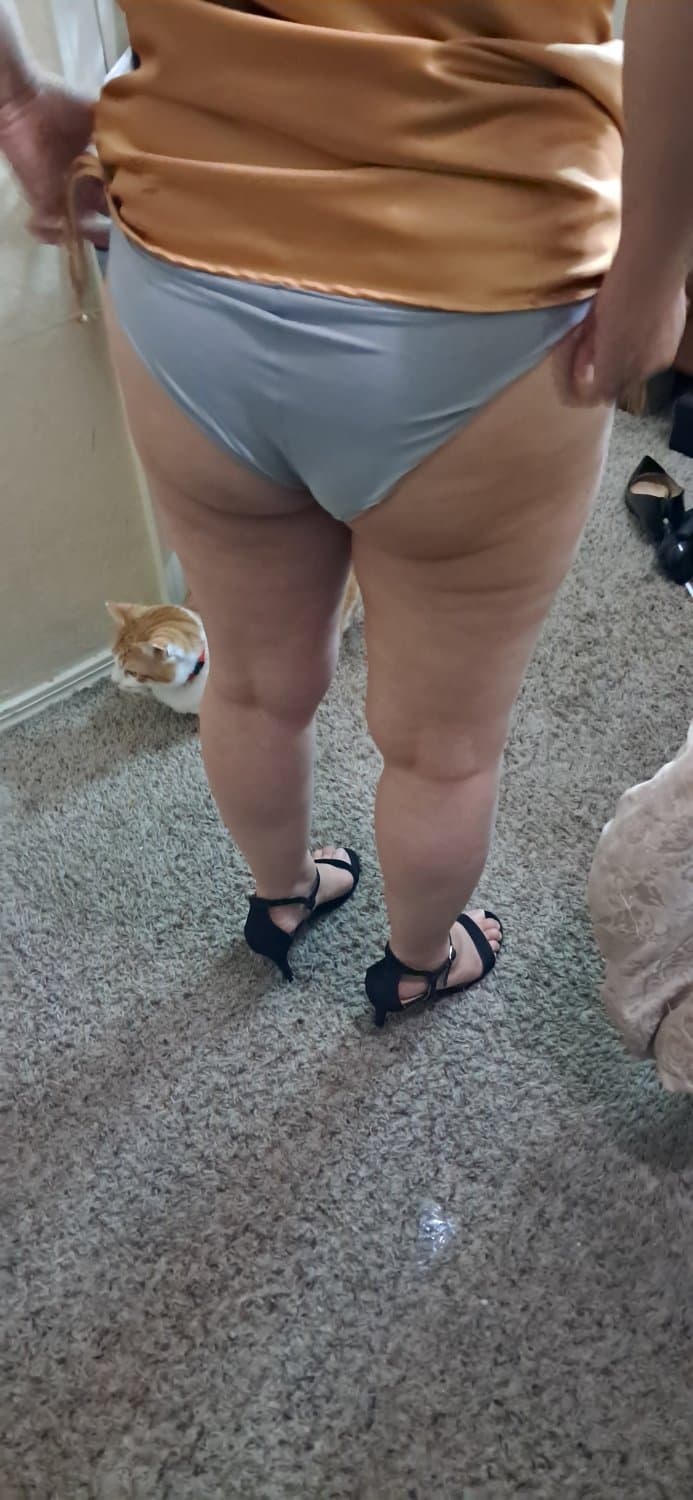 Convinced sister inlaw to show me her panties