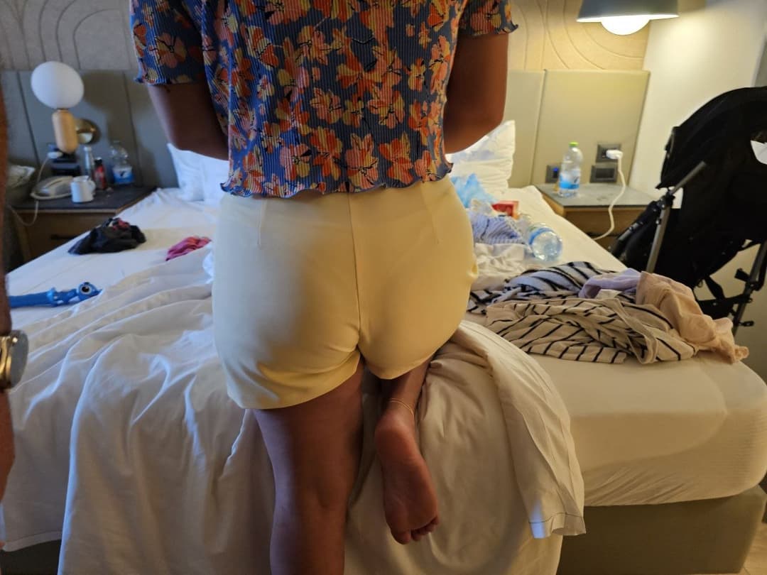 Exibindo esposa no seu dia a dia