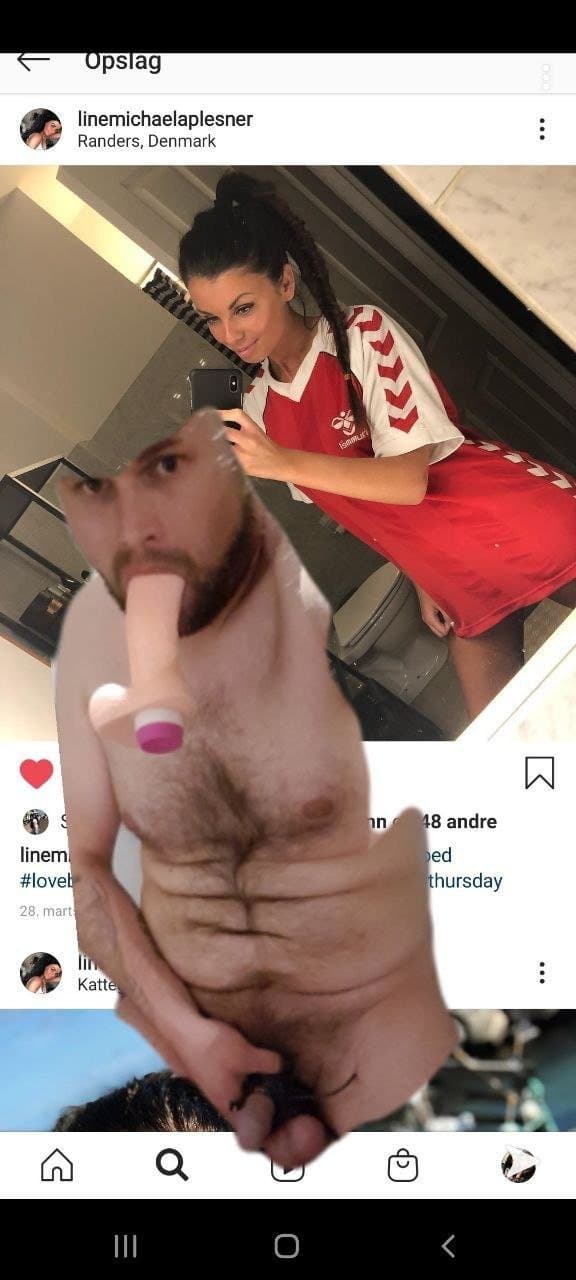 Public exposure. Rasmus Eriksen shows what a cunt he is with Dirty pictures with his friend Line on