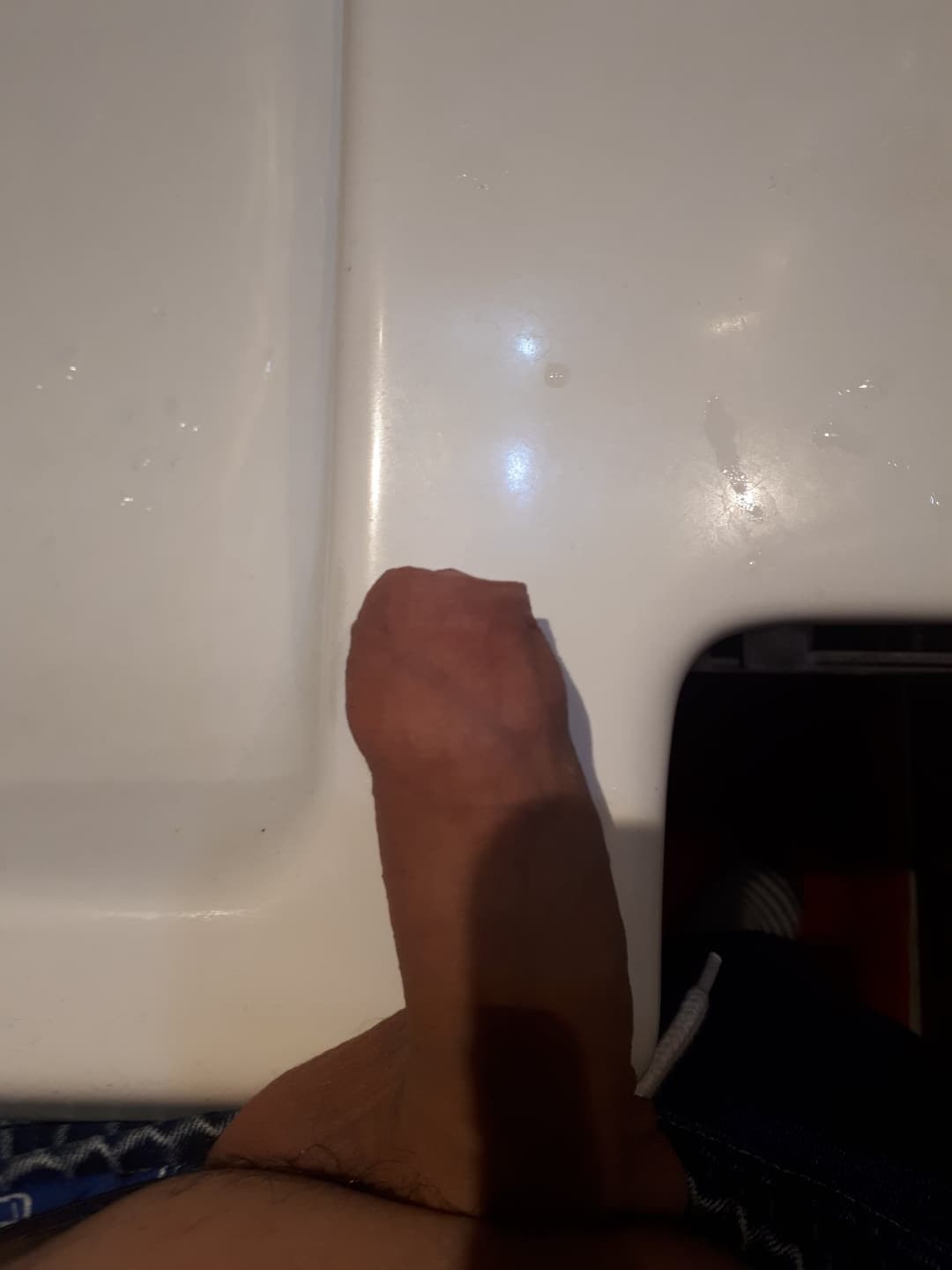 Slightly curved 6 inch small dick