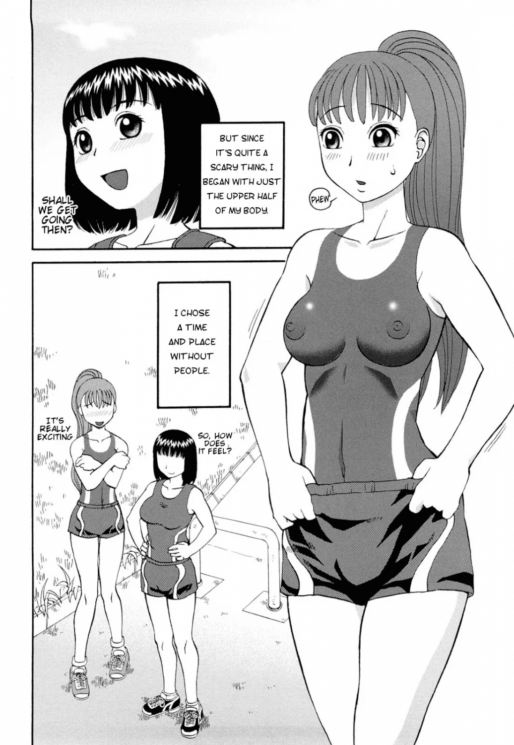 bodypaint jogging doujinshi