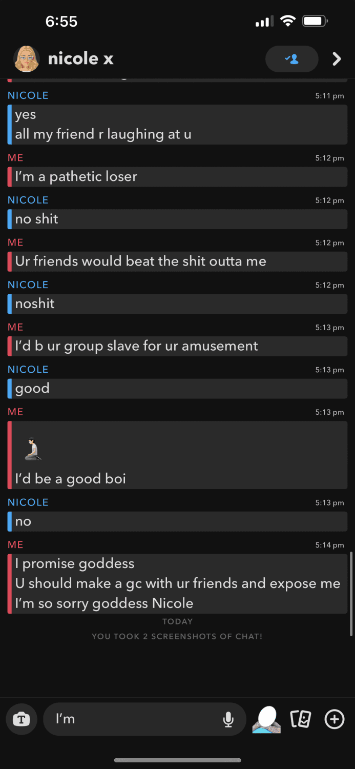 Click to view full size aussie wb chats w black goddess on snap