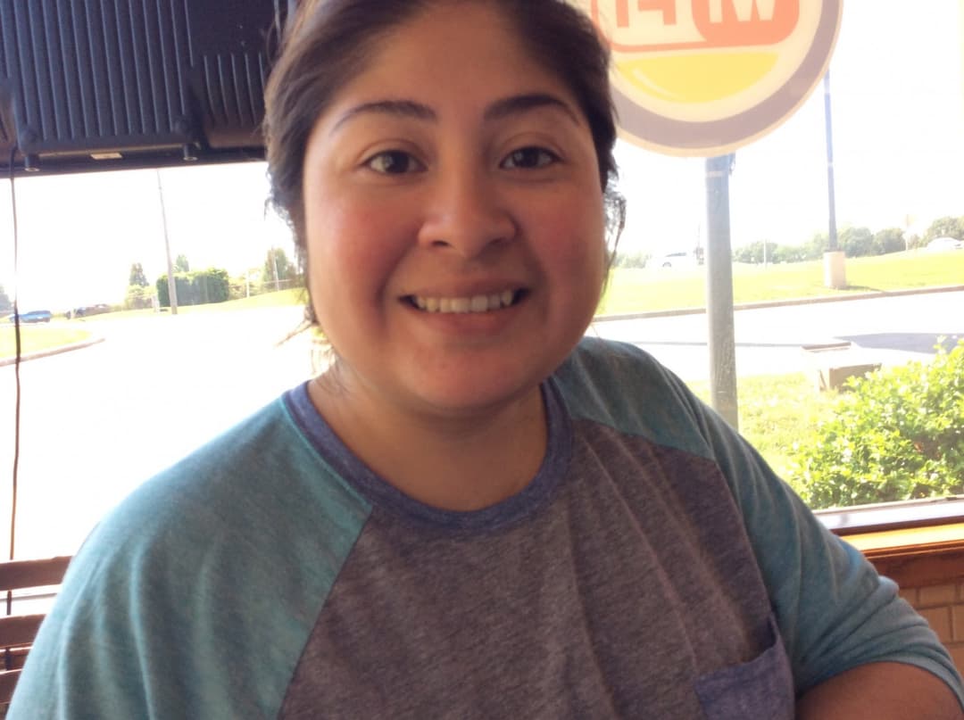 Fat Latina getting fed more than tacos on her hike