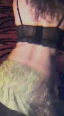 Horny wife dancing hot body