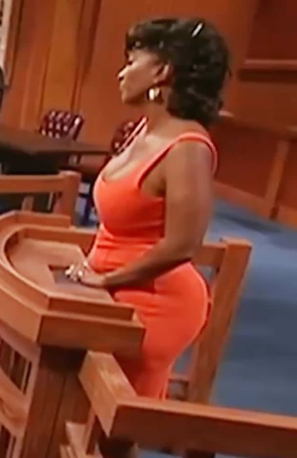Thick on TV #4 Thick Busty n Phat Booty on Divorce Court