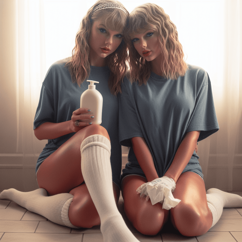 Taylor Swift in the goon cave AI