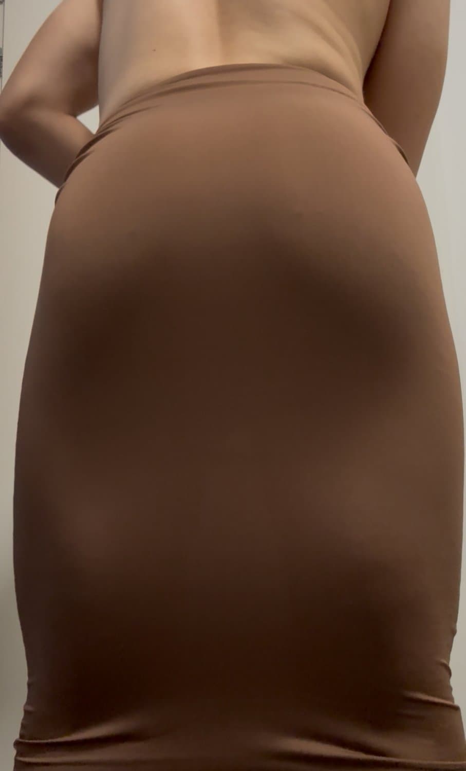 My teen ass in tight sexy dress