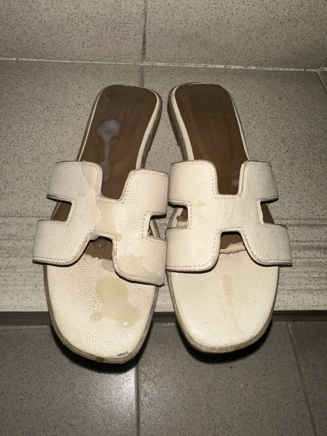 Asian feet / shoes & cum 2