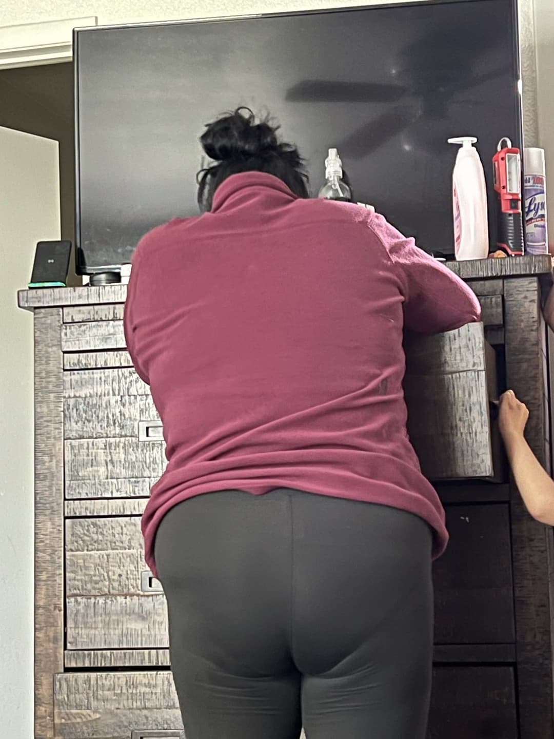 Love starring at my Latina sister ass