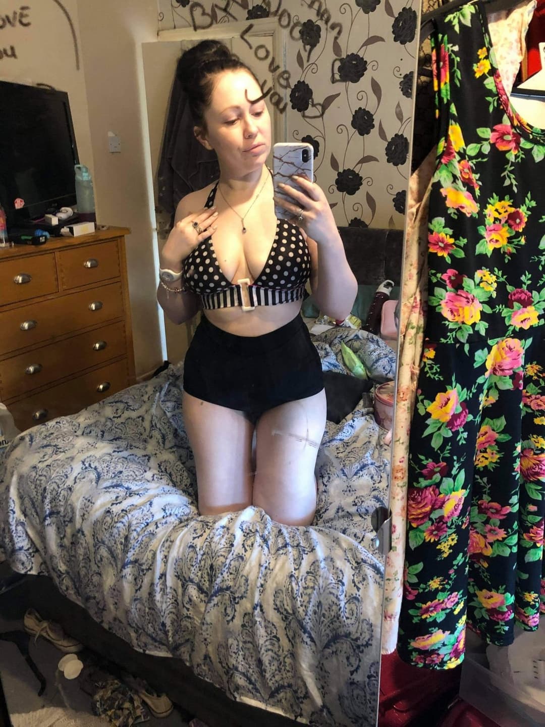 Stupid married uk slut kerry in all her glory