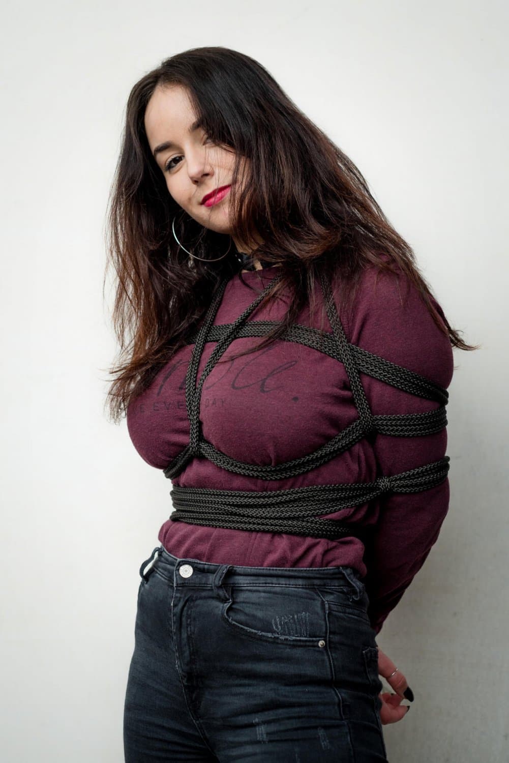 Julia BDSM Slut Likes To Get Tied Up