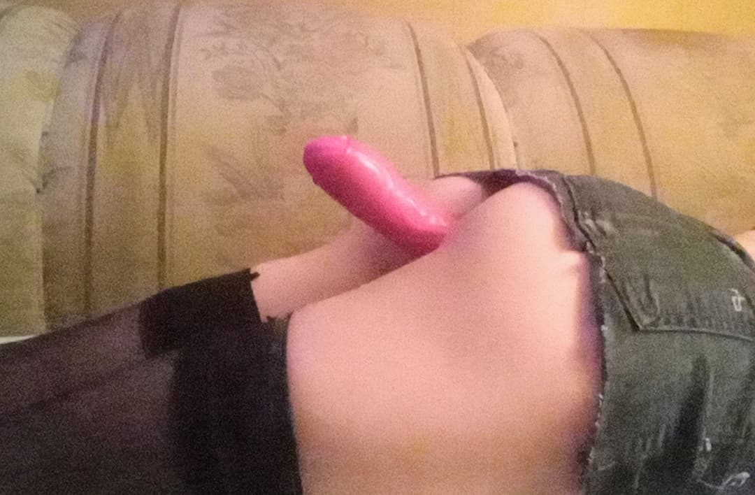 Broken Sissy Femboy Fucking ass with dildo deep.