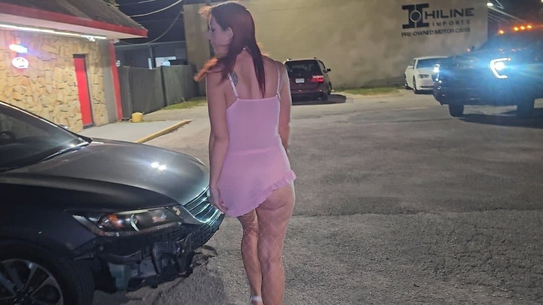 Florida Redhead MILF loves gloryholes and BBC gang bangs