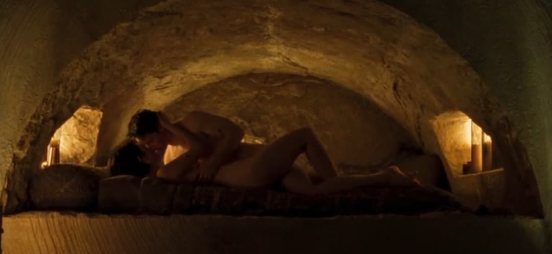 Neo cums inside Trinity (Matrix Reloaded)