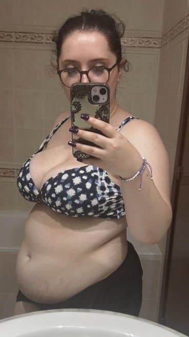 Click to view full size Cute fatty skyla part two. Fat fuck toy