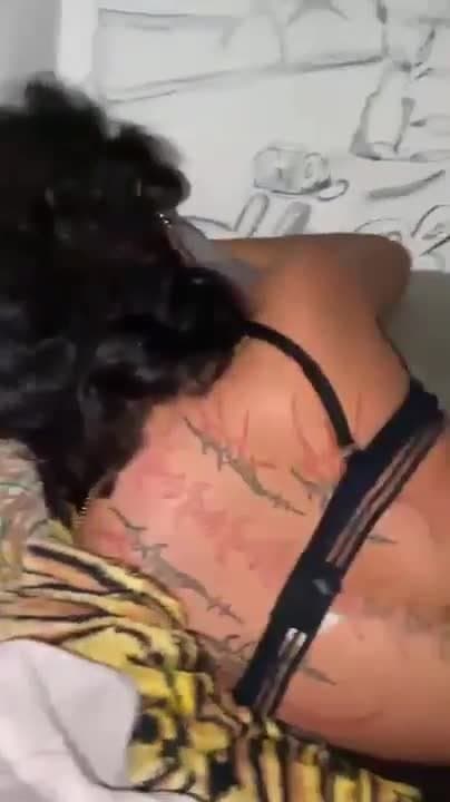 Hot brazillian tatted slut gets backshots and sucks fat dick leaked hot
