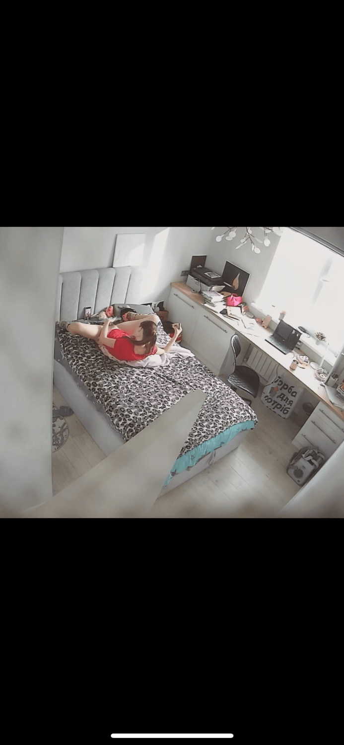 Spying On My Sister Hump Her Pillow And Masturbate Till SHe Cums