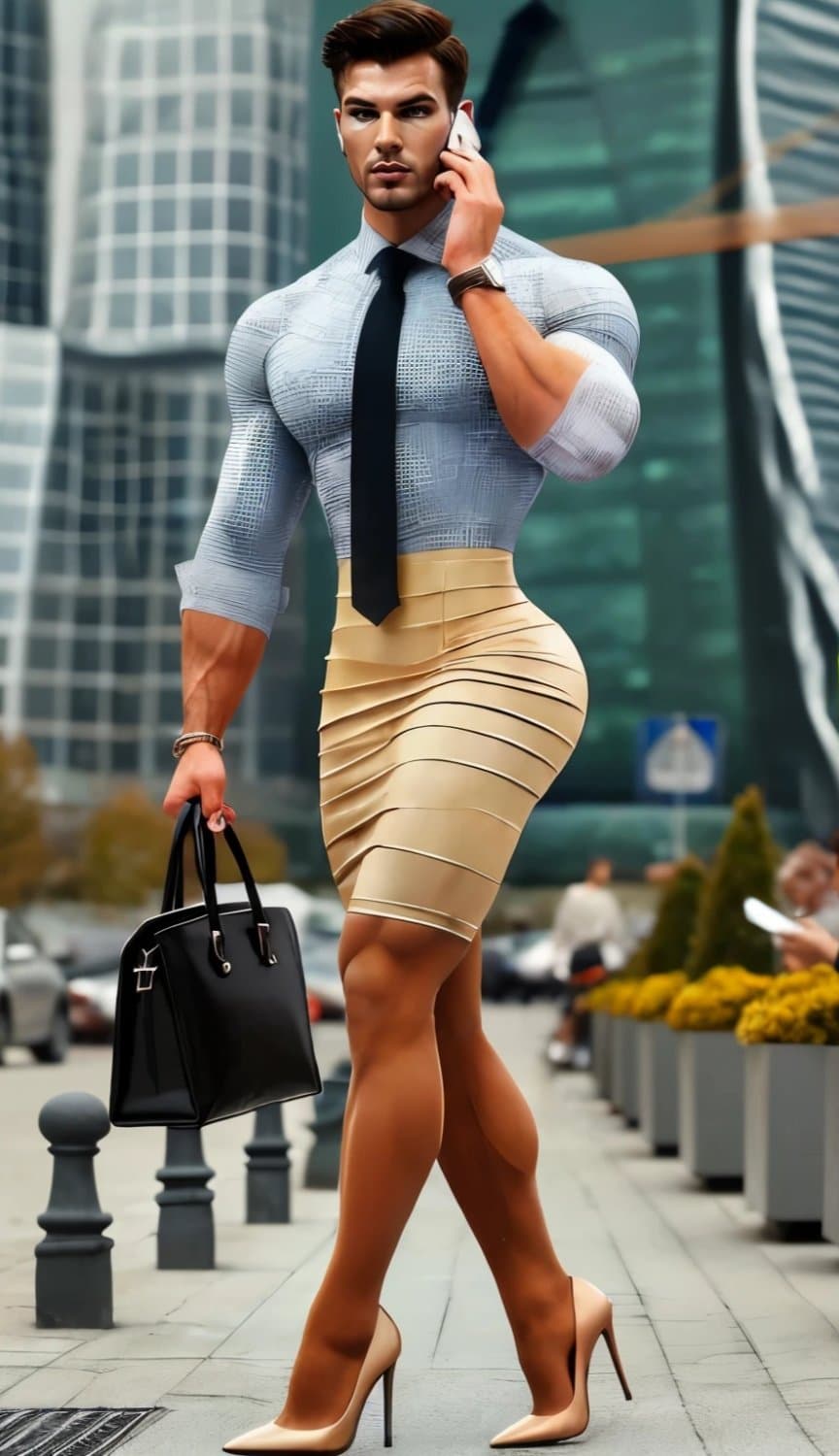 MUSCLED AI GAY CROSSDRESSORS ????  FUCK YES