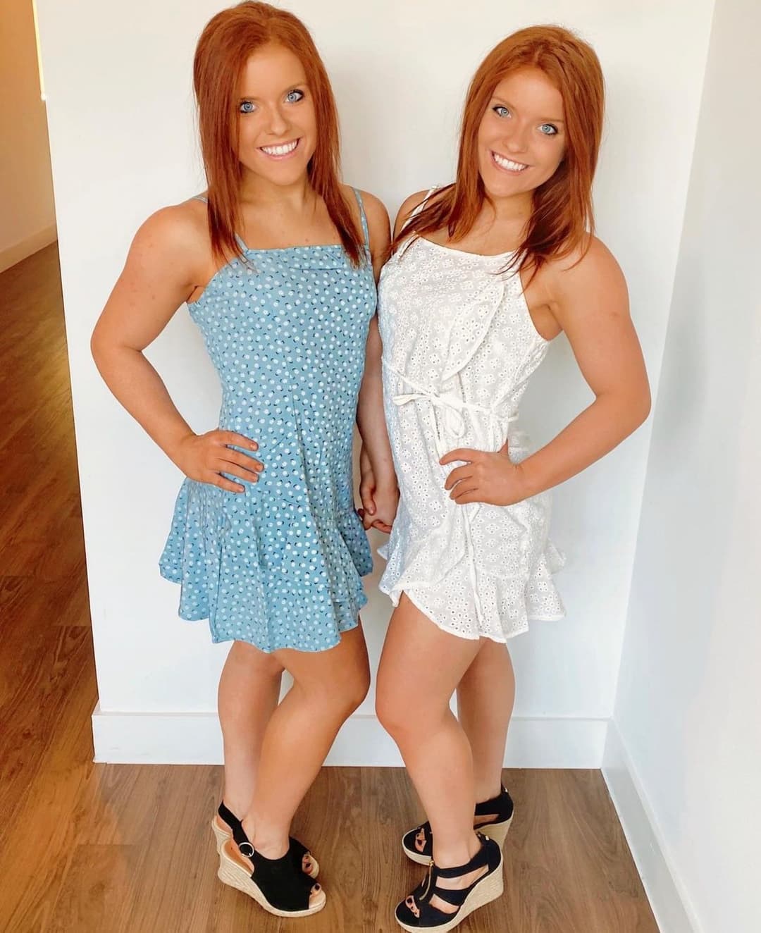 Hot College Bikini Twins (Redheads)(Athletic)