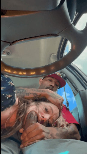 She couldn’t wait until we got home