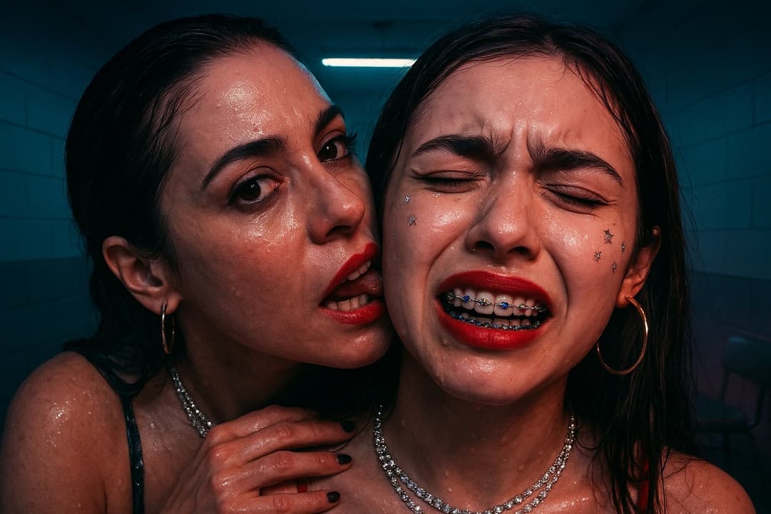 AI Celebs: Arkham Asylum - Cristin Milioti  vs Olivia Rodrigo, Katie Holmes vs Milla Jovovich+BONUS