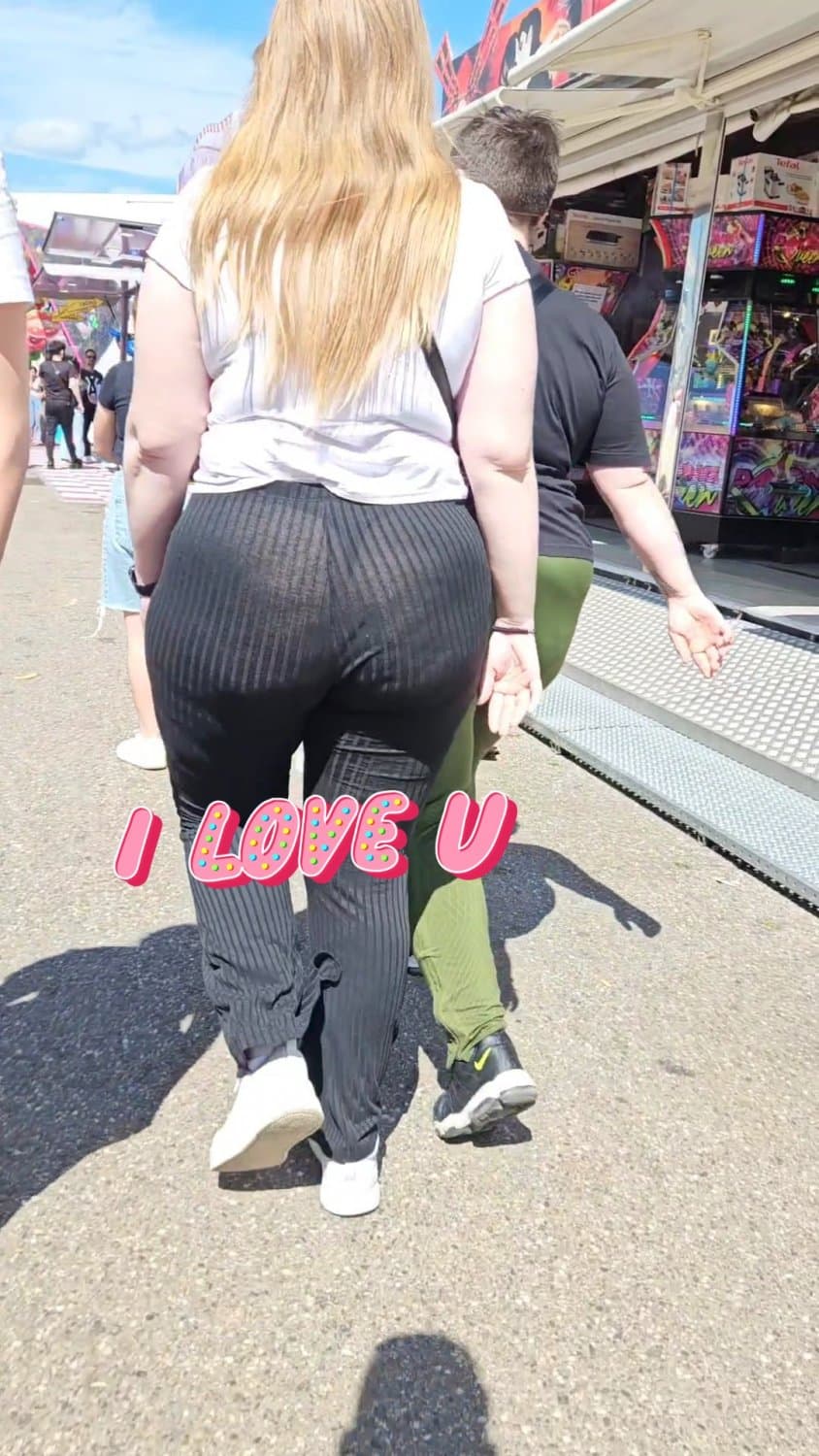 Candid bbw insane huge ass see through? #hidden cam #spy #candid