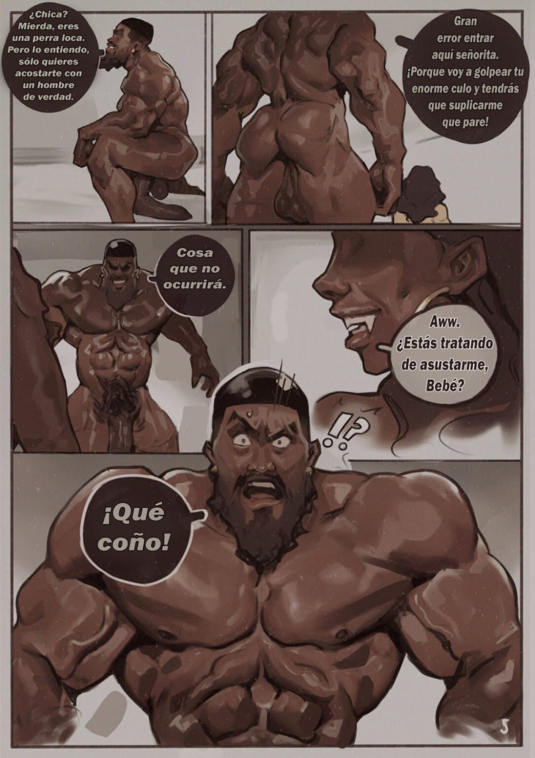 [comic] conjugal visit (english - español)