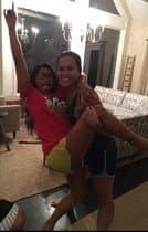 Click to view full size Kayla, her mom Jing, and cousin Bea