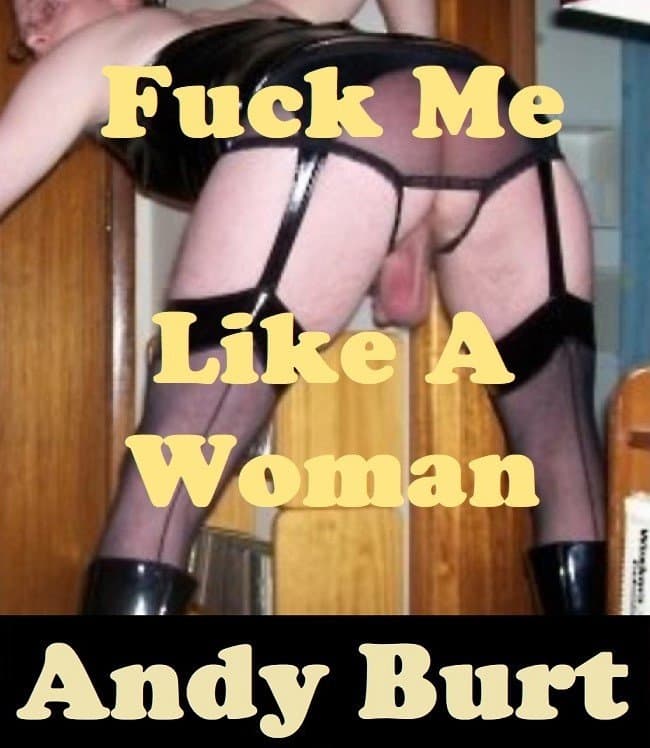 sissy andy burt in crotchless panties