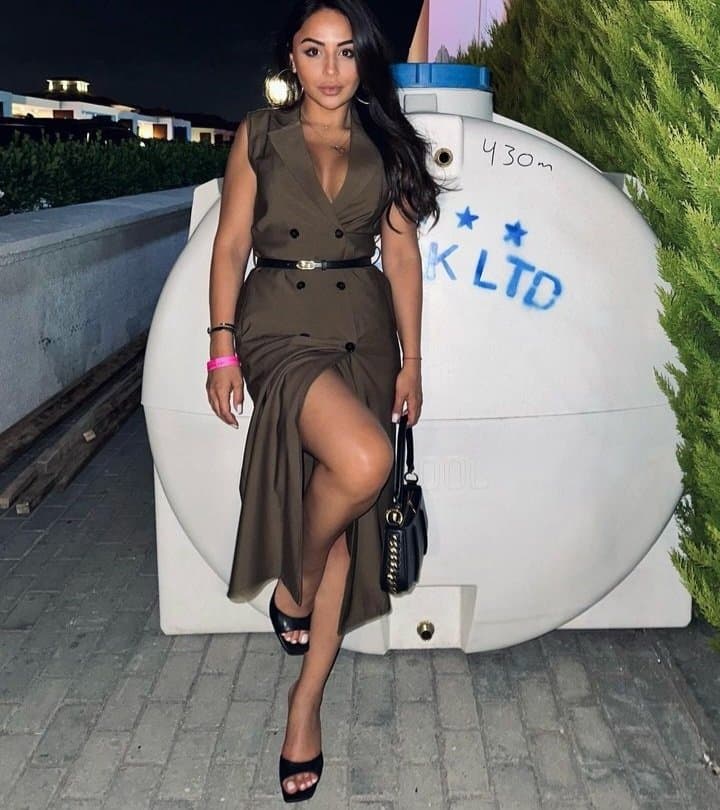 Sexy glamour feet pedicure woman