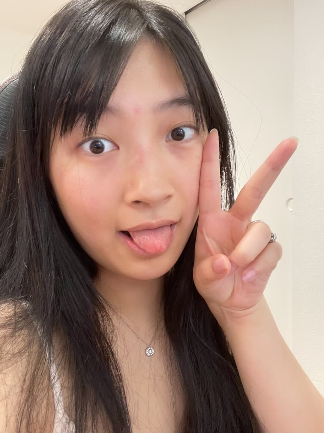 Cute Asian Get Spied On While Doing House Chores Naked Around